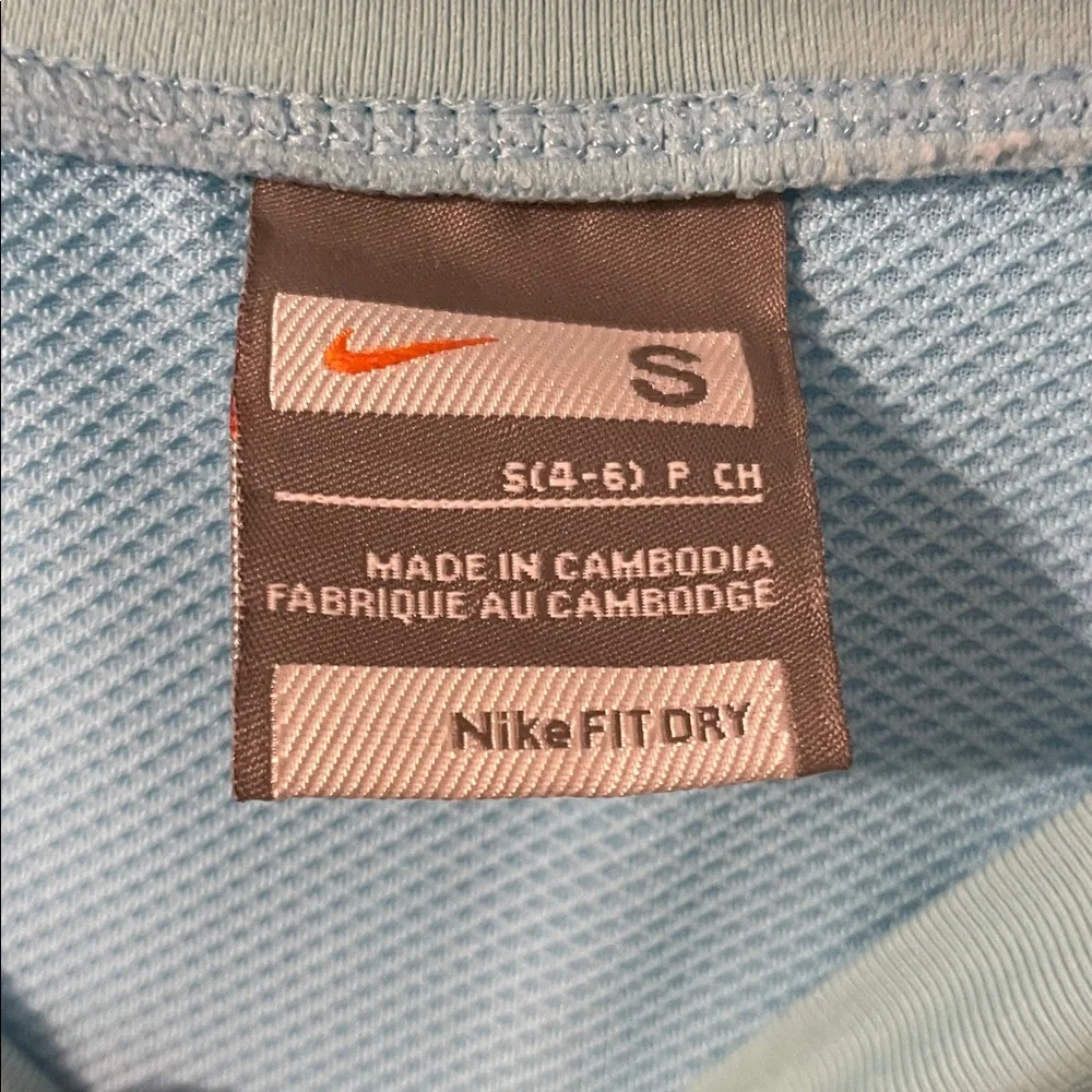 Nike Women's Teal Long Sleeve Top - Picture 3 of 4